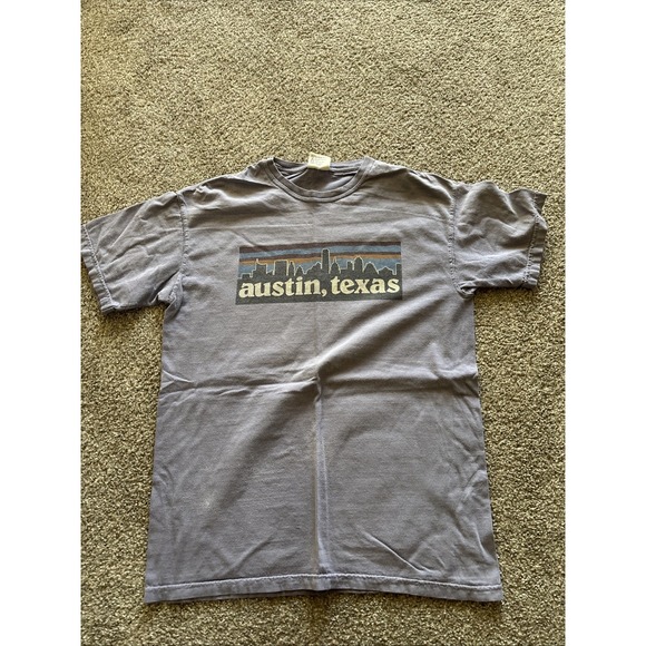 Comfort Colors Other - Unisex Purple Austin, Texas Comfort Colors‎ T-Shirt Size Medium